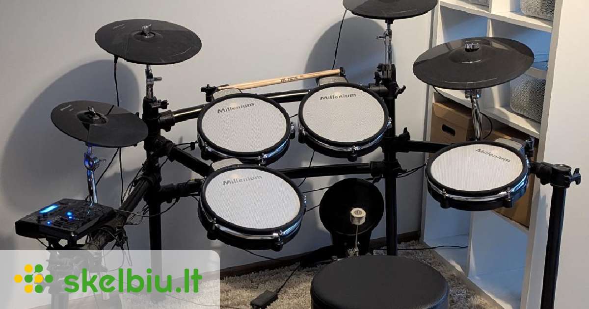 Millenium Mps-750 E-drum Mesh Set - Skelbiu.lt
