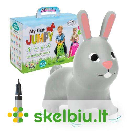 Žaislinis zuikis šokinėjimui My first Jumpy - Skelbiu.lt