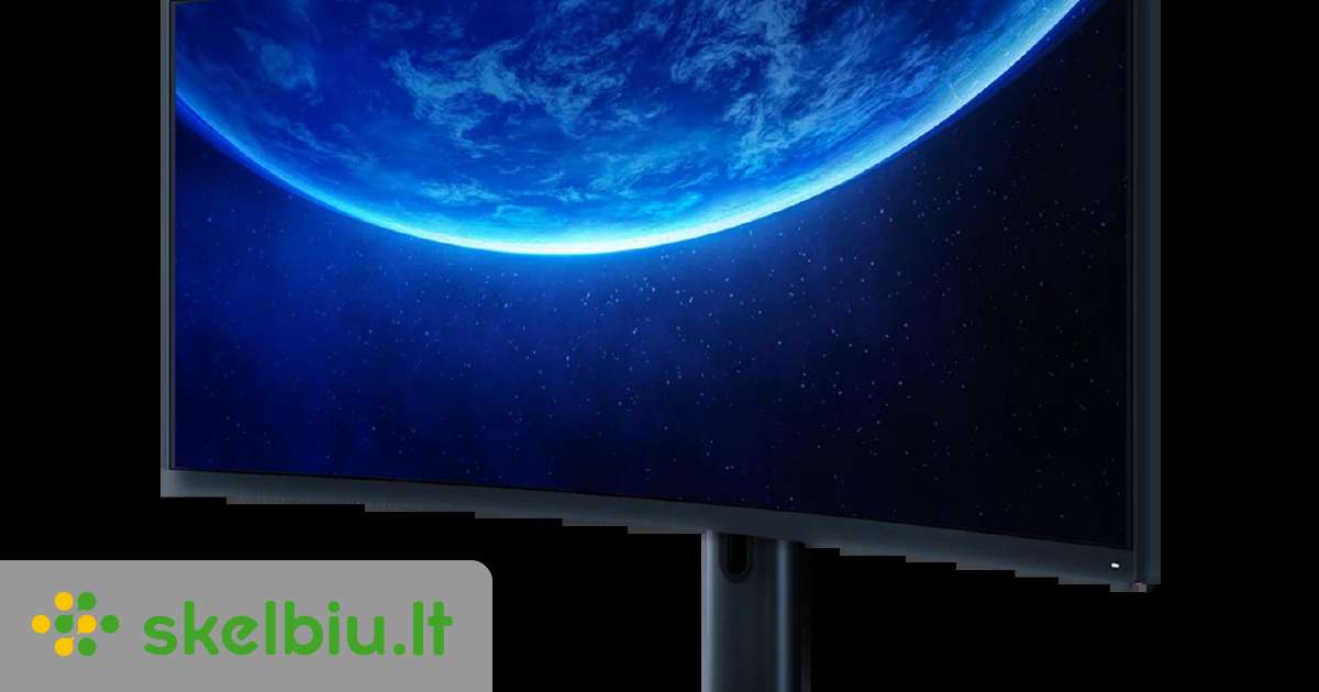 Xiaomi 34 inch curved ultrawide qhd - Skelbiu.lt