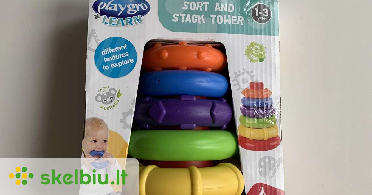 Playgro Clever Me Stack Sort And Nest - (14088282