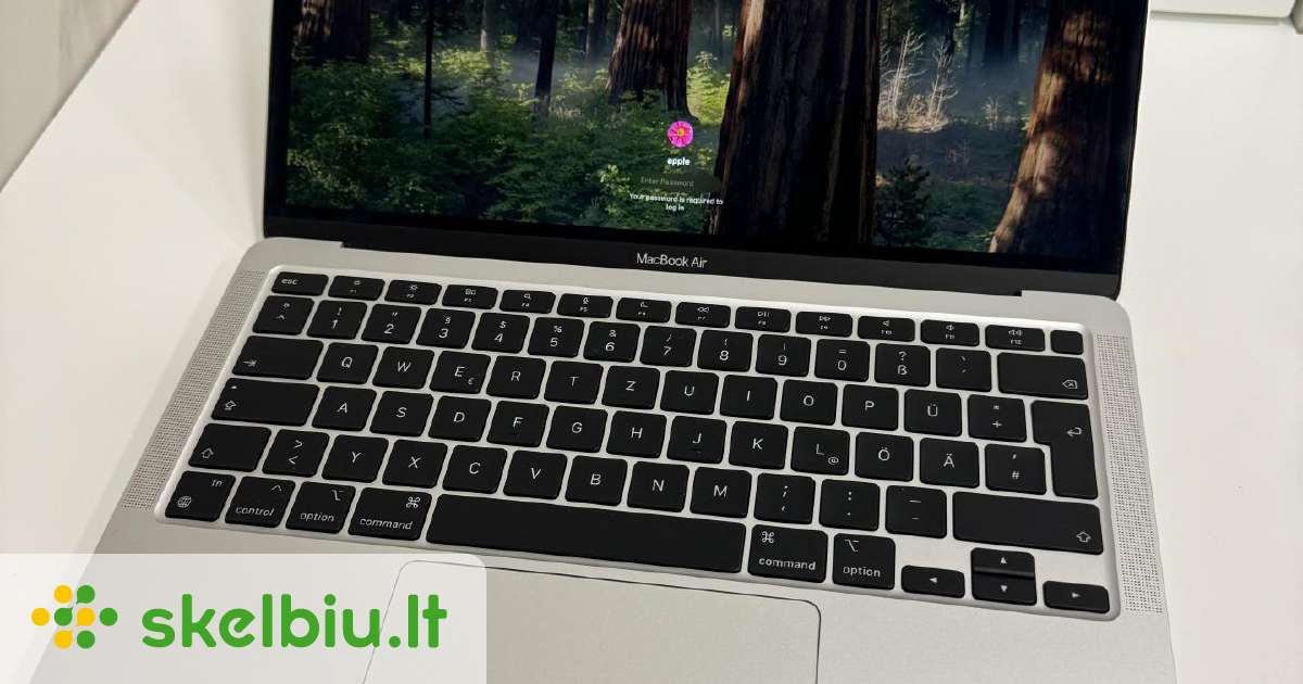 macbook pro 13 m1 skelbimai - Skelbiu.lt