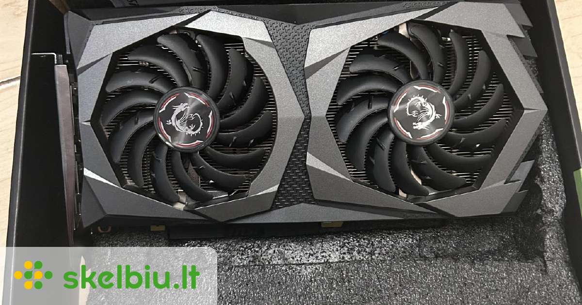 msi gtx 1650 skelbimai - Skelbiu.lt