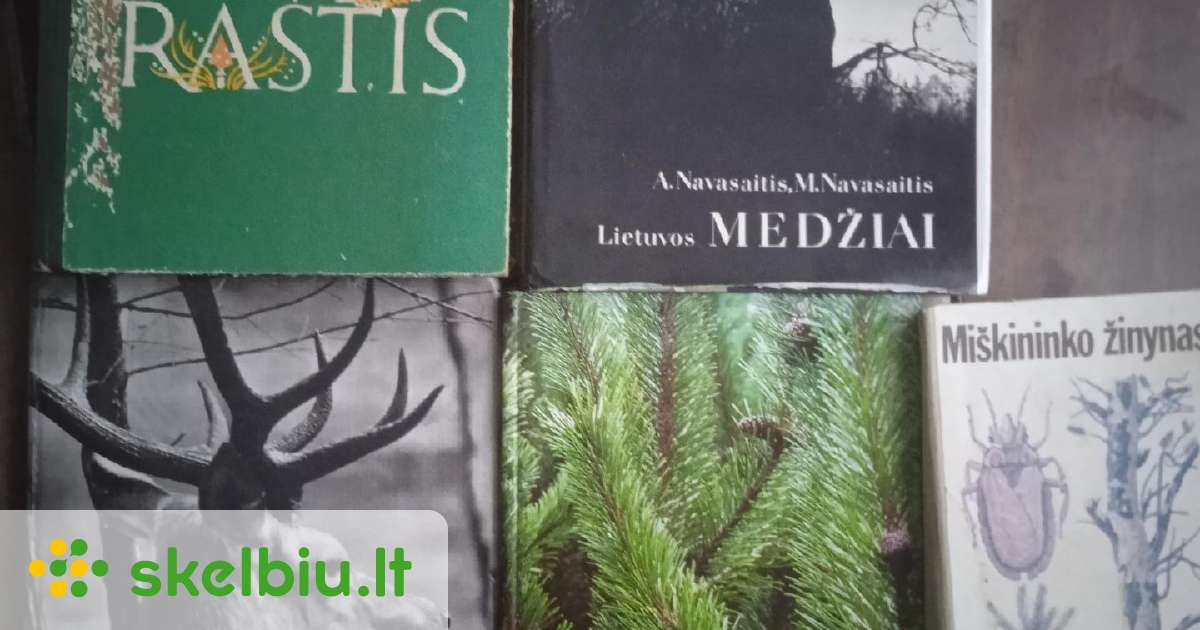 Knygos tema- miskas - Skelbiu.lt