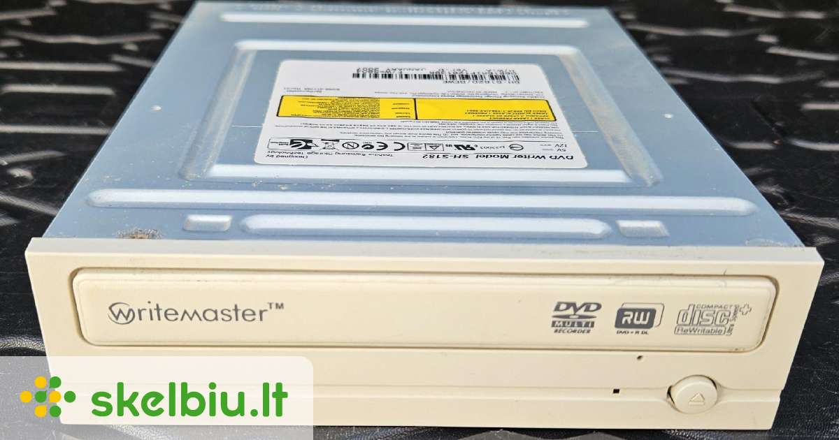 Dvd, CD, Rw skaitytuvas Writemater Sh-s18 - Skelbiu.lt