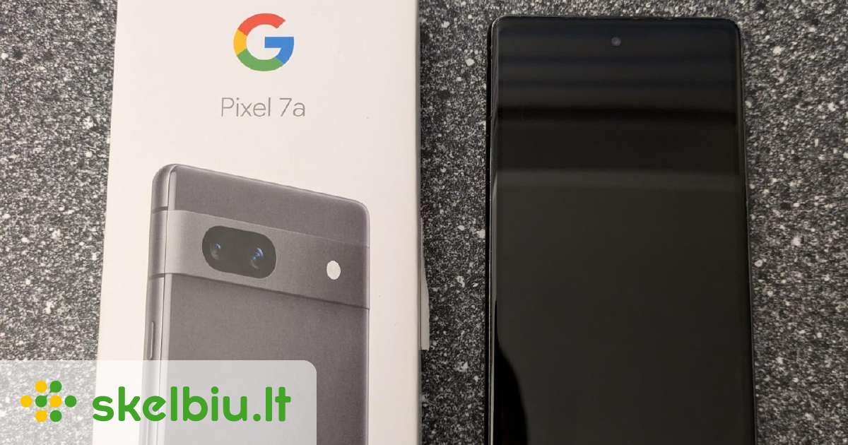 Google Pixel 7a - Skelbiu.lt