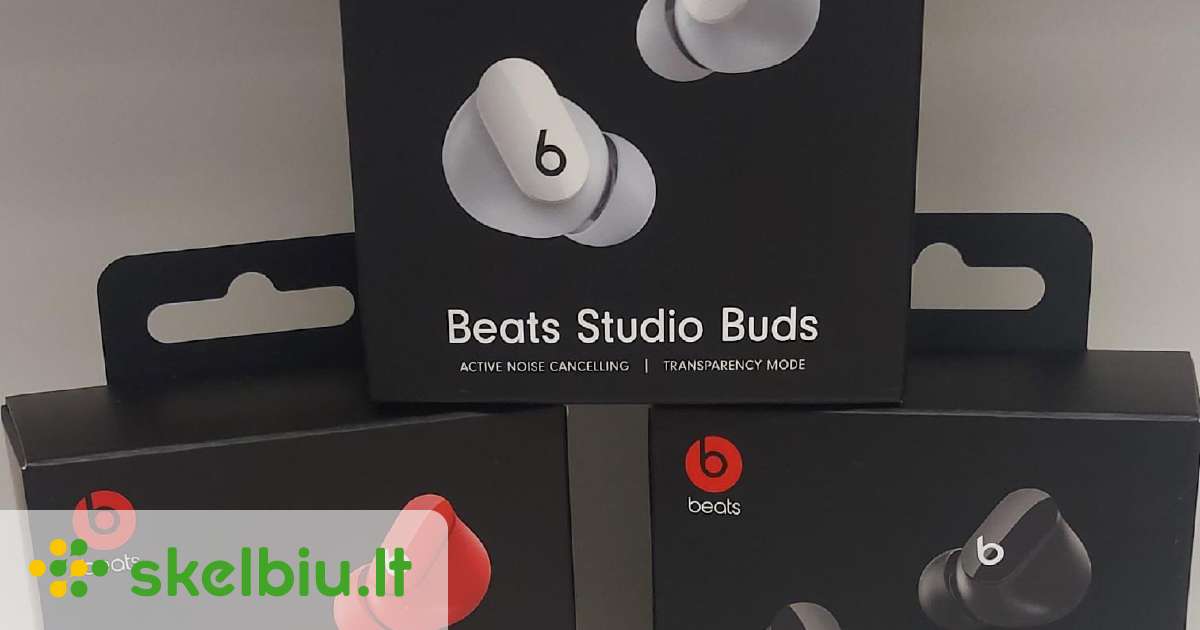 完璧すぎるが故三度も beats studio buds skelbimai - Skelbiu.lt イヤホン