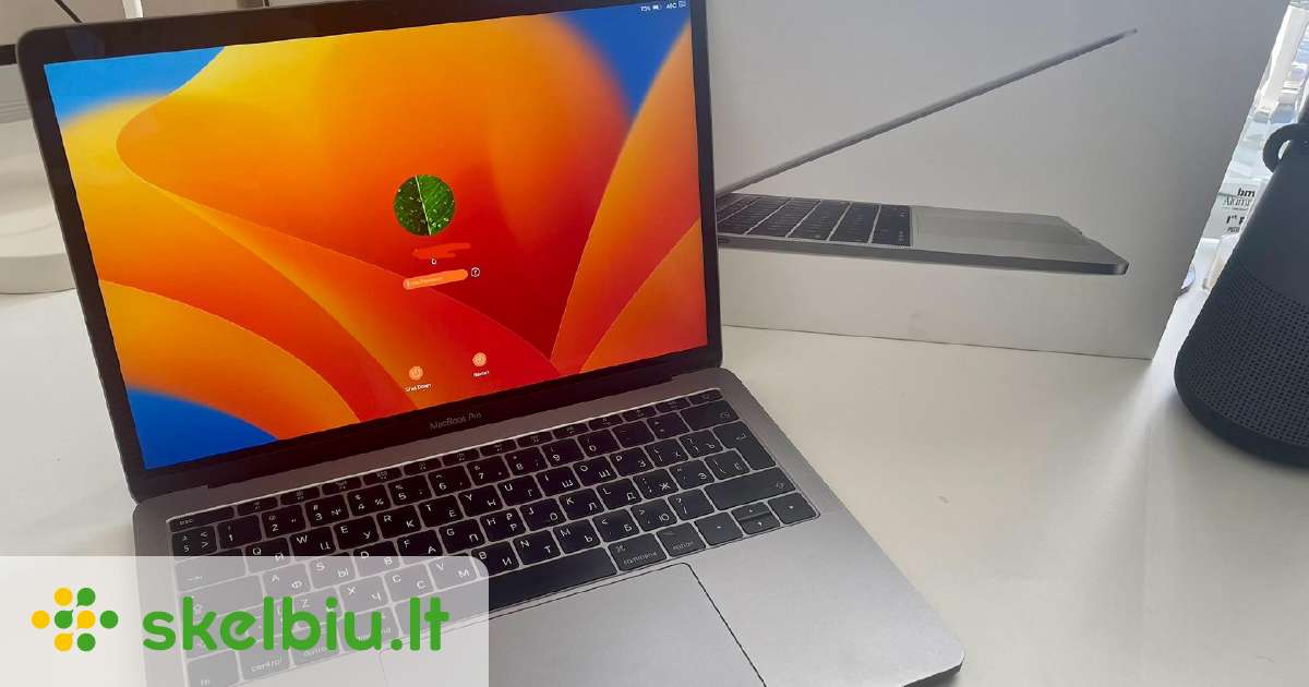macbook pro 13 2017 8 128 skelbimai - Skelbiu.lt