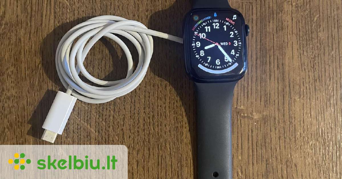 apple watch series 7 gps 45mm skelbimai - Skelbiu.lt