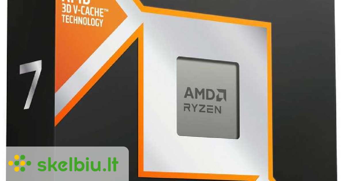 amd ryzen 7 9800x3d skelbimai - Skelbiu.lt