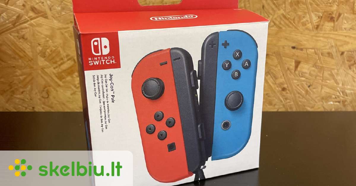 nintendo switch joy con skelbimai - Skelbiu.lt