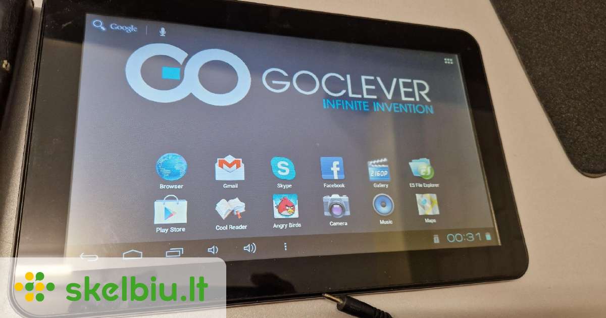 Go Clever planšetė - Skelbiu.lt