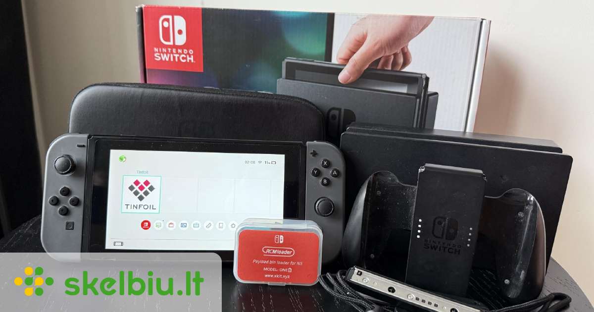 nintendo switch v1 skelbimai - Skelbiu.lt