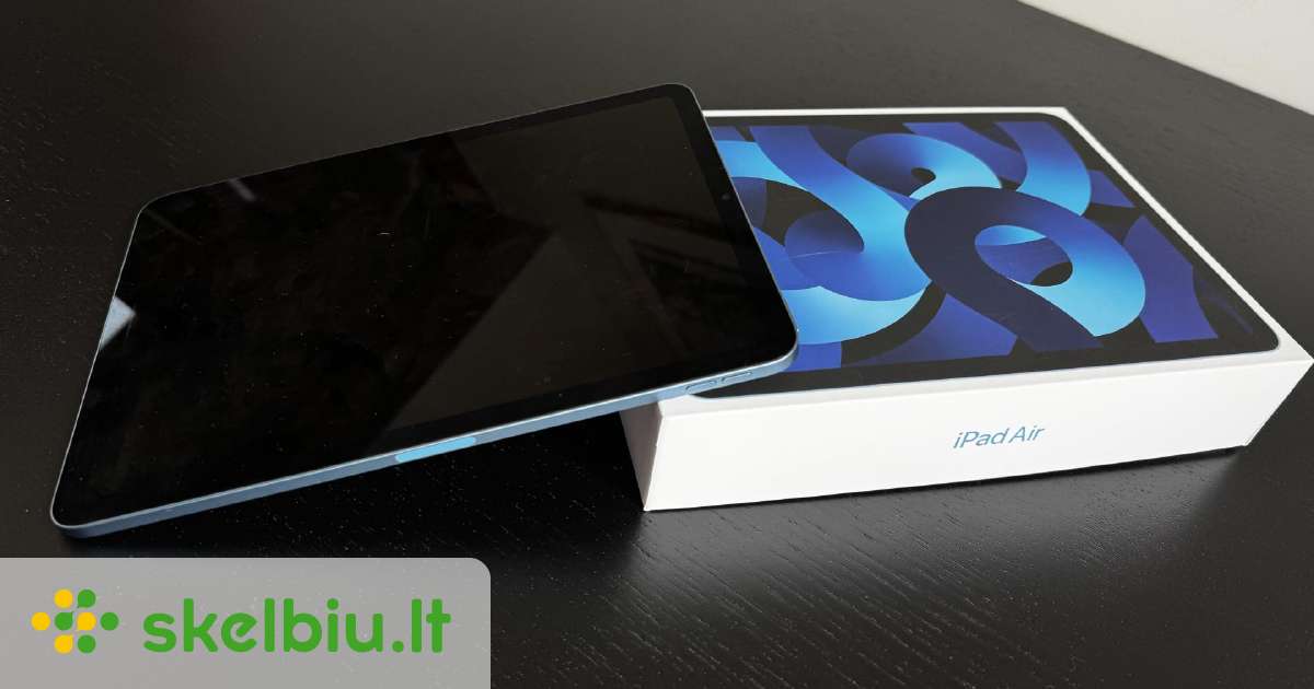 ipad air 5th skelbimai - Skelbiu.lt