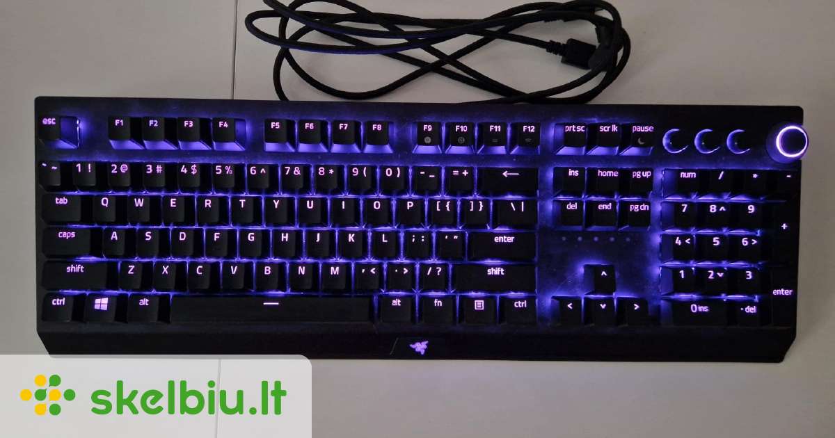 razer blackwidow v3 pro skelbimai - Skelbiu.lt