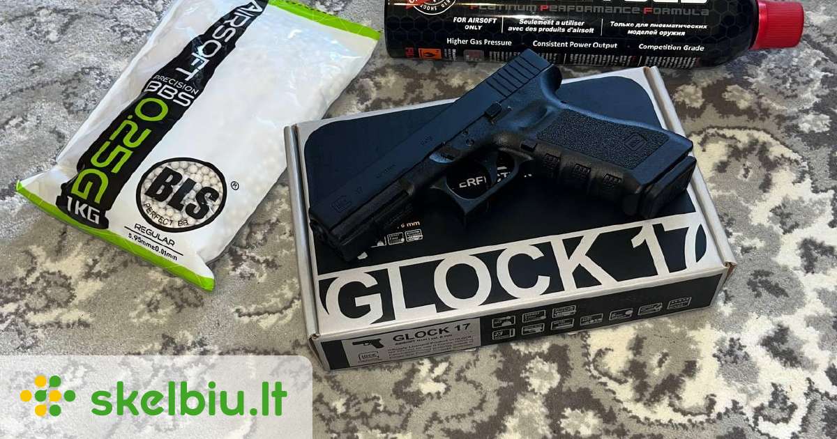 airsoft glock 17 skelbimai - Skelbiu.lt