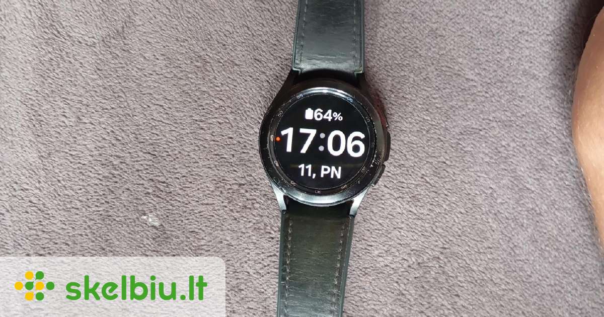 samsung galaxy watch 4 skelbimai (6 psl.) - Skelbiu.lt