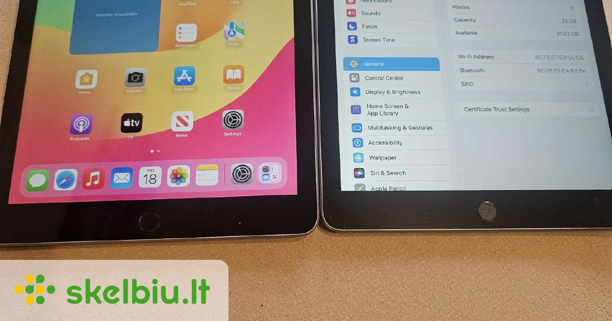 iPad - 【B】iPad 6/32GB/353038096594828 Apple iPad 6 - 32GB 128GB - All Colors - Very Good Condition