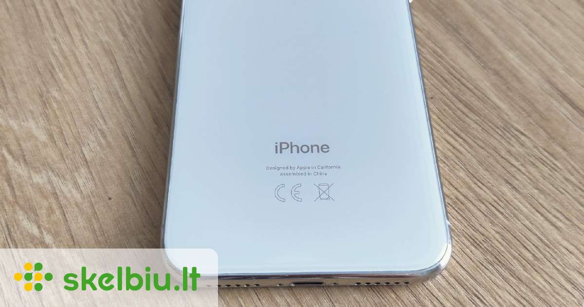 iPhone X apple - Skelbiu.lt