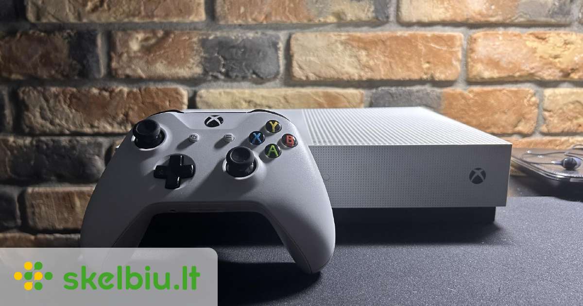 Microsoft - 【MA】Microsoft Xbox One S Žaidimų konsolė Microsoft Xbox One S 500GB kaina | pigu.lt
