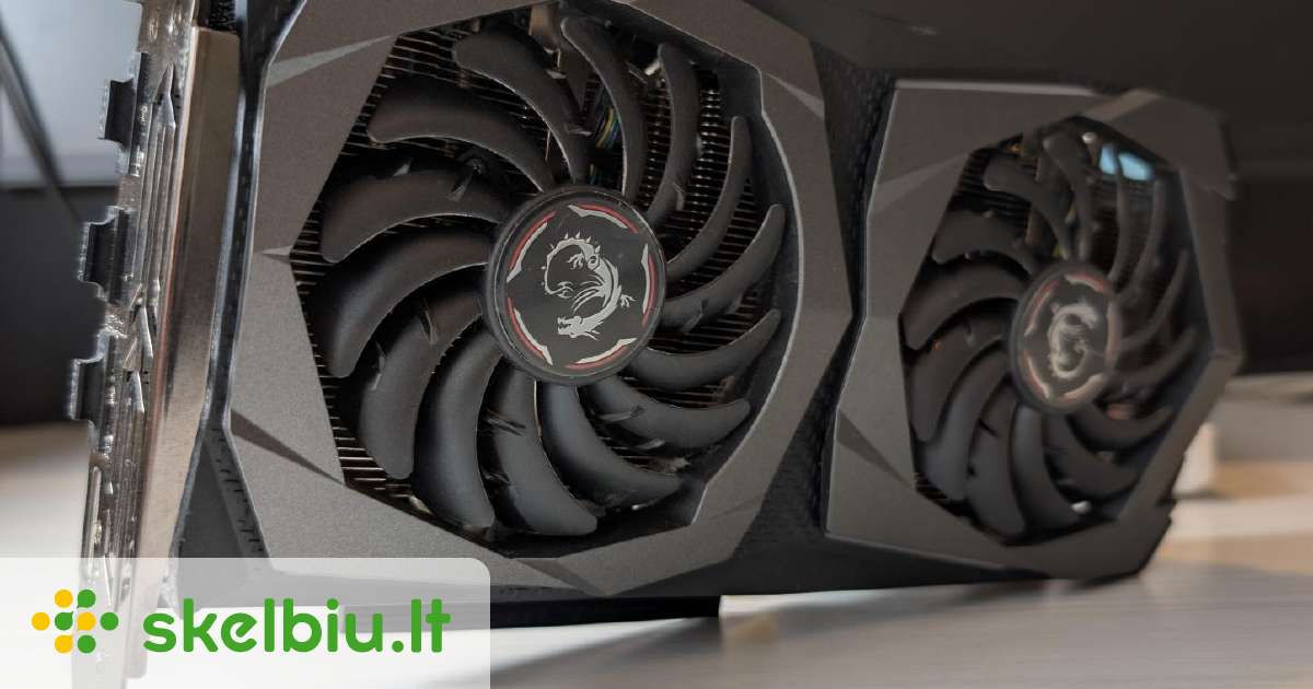 PCパーツ MSI GeForce GTX 1660 SUPER MSI GeForce GTX 1660 SUPER GAMING X 1STOP.lt - viena stotelė