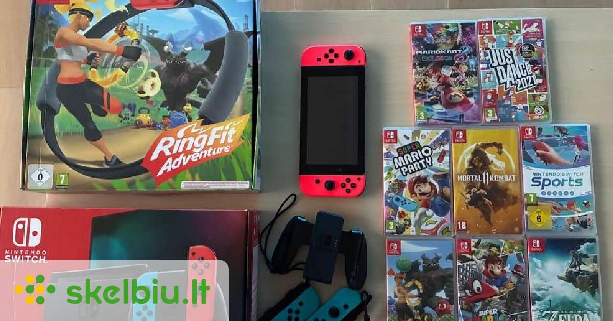 Nintendo Switch - ※旧型　Nintendo Switch Nintendo Switch žaidimų konsolės | Kainos ir akcijos internetu