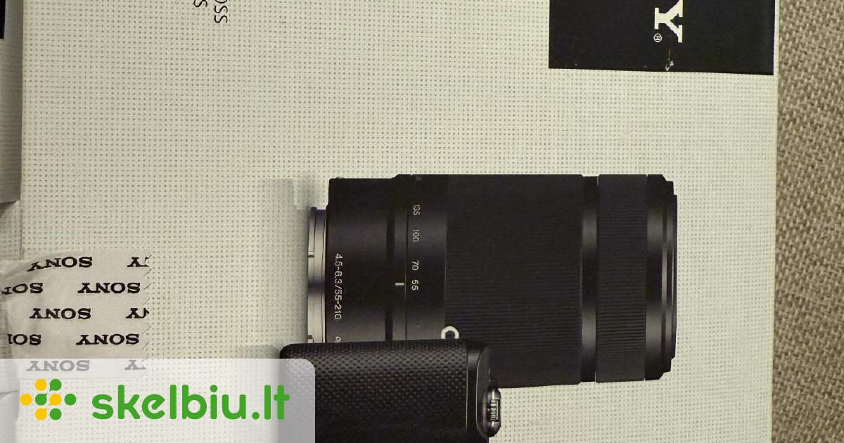 SONY α5000 ・4.5-6.3/55-210 ・E3.5/30MACRO Sony a5000 Camera and Sony E 55-210mm F4.5-6.3 OSS Lens