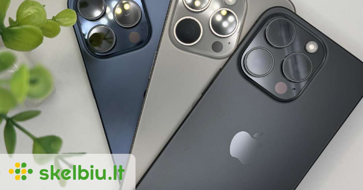 iPhone 15 Pro apple - Skelbiu.lt