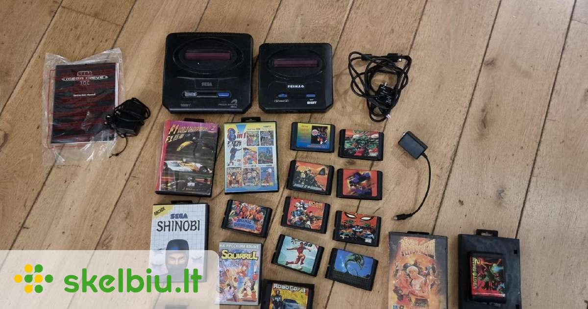 SEGA MEGA DRIVE+ワン sega mega drive skelbimai - Skelbiu.lt
