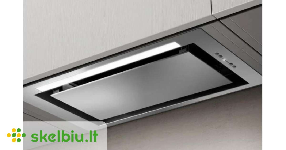 Hotte Aspirante Murale Elica Lane WH/A/52 | Design Intégré, Puissante Et Silencieuse Pour Cuisine Moderne - Blanc