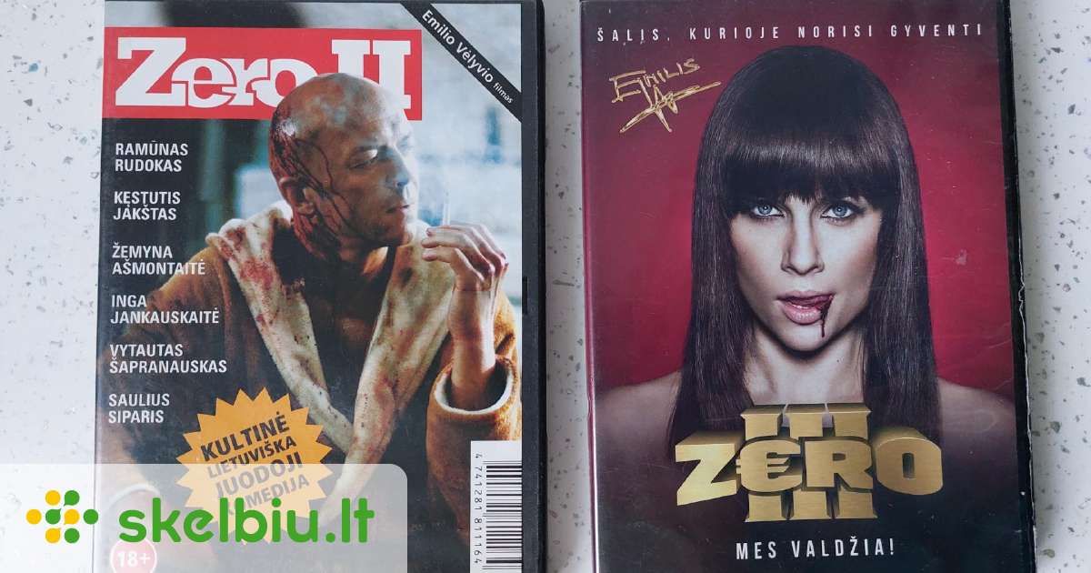 zero dvd skelbimai - Skelbiu.lt