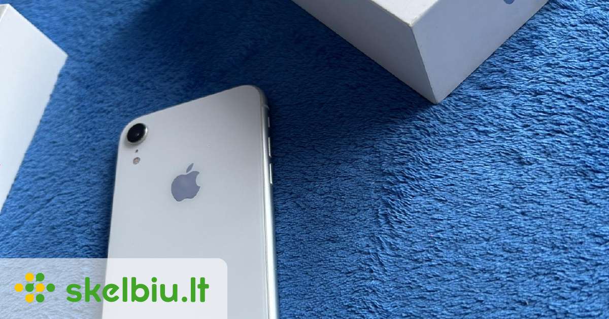 iPhone XR apple - Skelbiu.lt