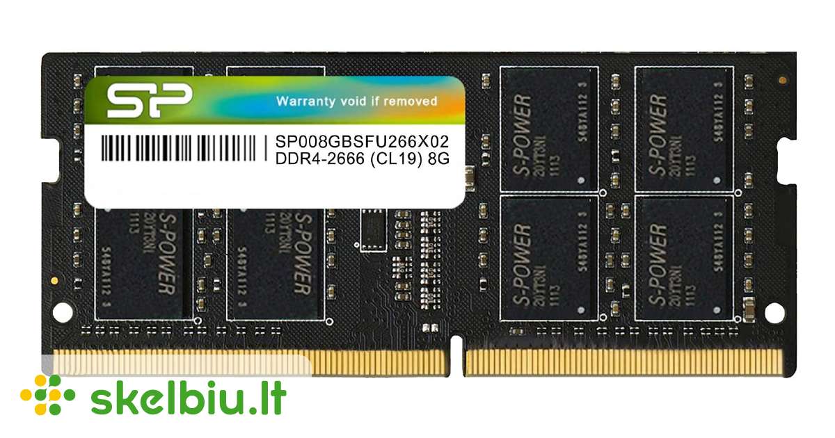 8gb ddr4 so dimm 2666 skelbimai - Skelbiu.lt
