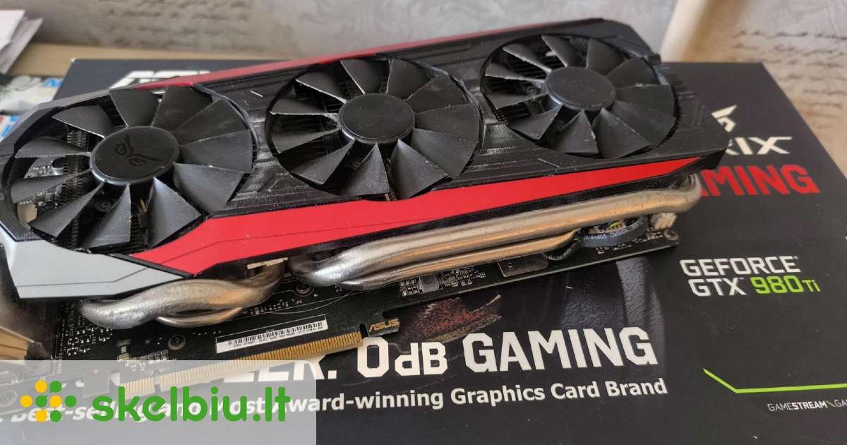 geforce gtx 980 ti skelbimai - Skelbiu.lt