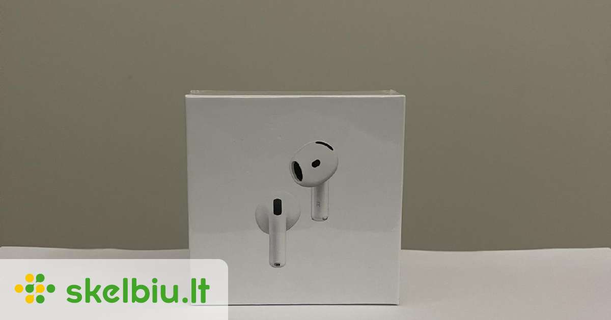 apple airpods 4 anc skelbimai - Skelbiu.lt