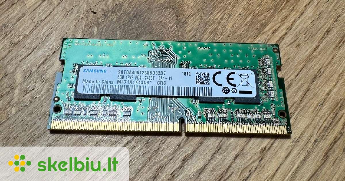 samsung ddr4 2400 skelbimai - Skelbiu.lt