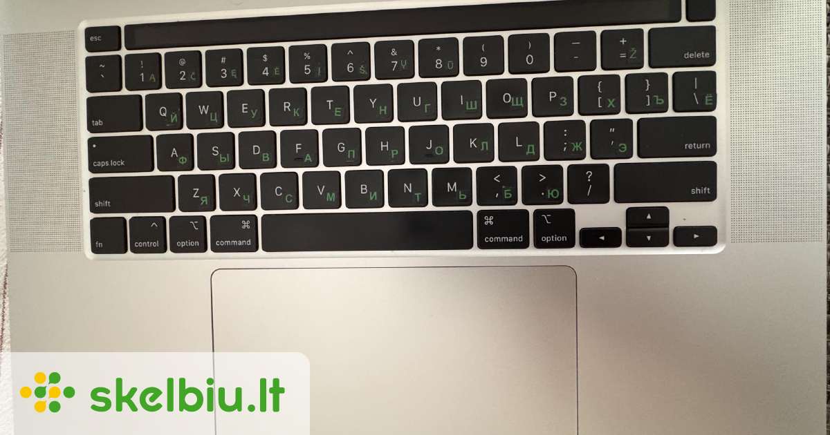 macbook pro 16 2019 skelbimai - Skelbiu.lt