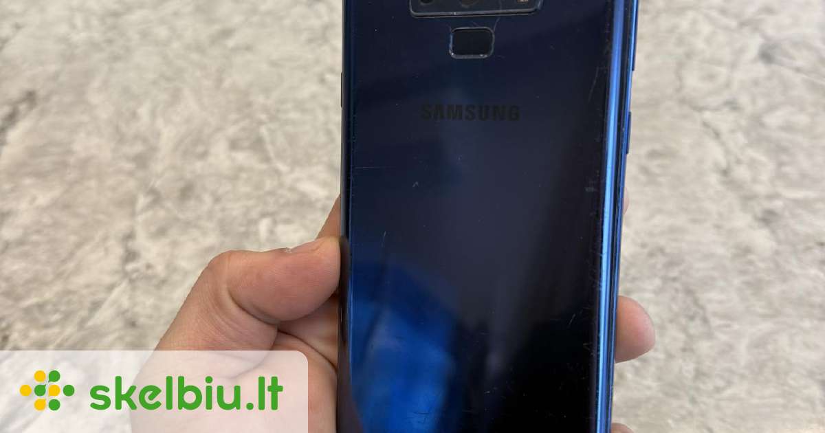 Galaxy Note 9 galaxy serija (išmanieji) - Skelbiu.lt