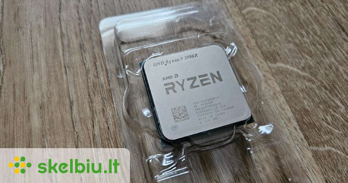 ryzen 9 3900x skelbimai - Skelbiu.lt