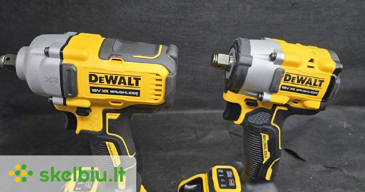 美品　ローカスギアクフ　DCF-B　locasgear Akumuliatorinis smūginis veržliasukis Dewalt DCF900N-XJ DCF900N-XJ