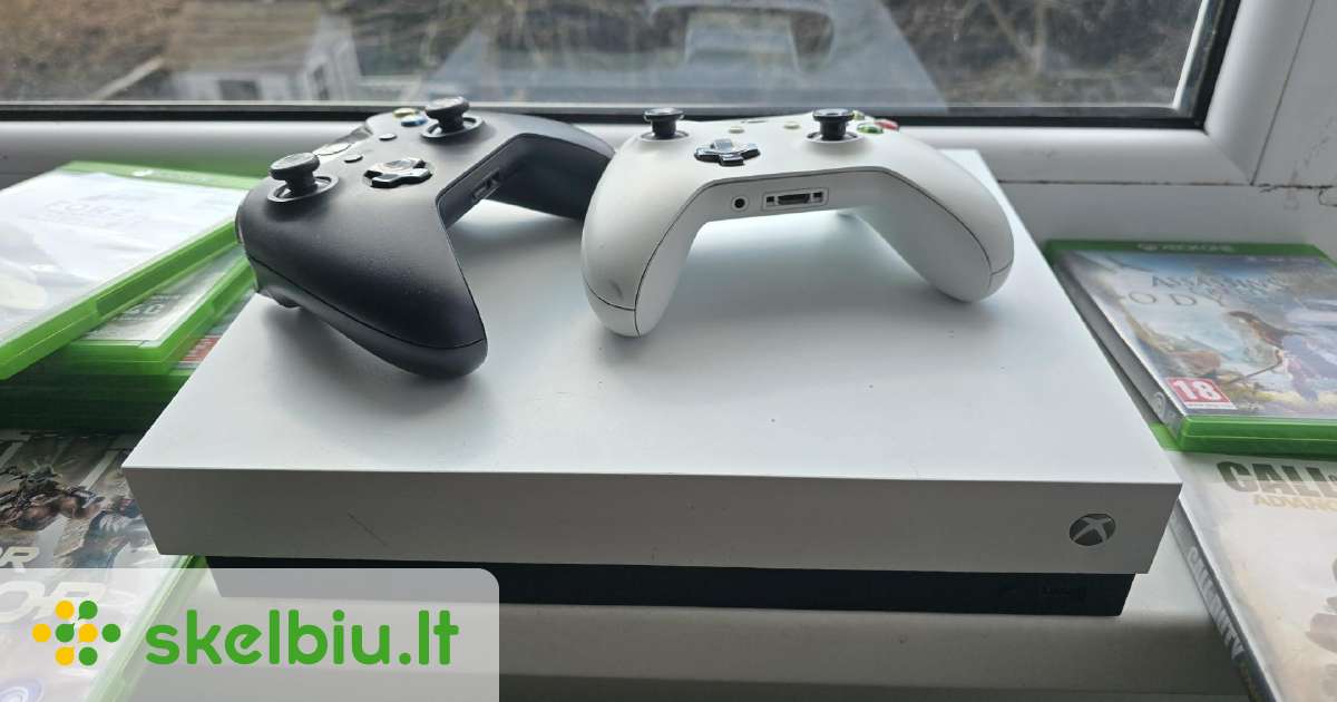 Xbox One X microsoft (2 psl.) - Skelbiu.lt