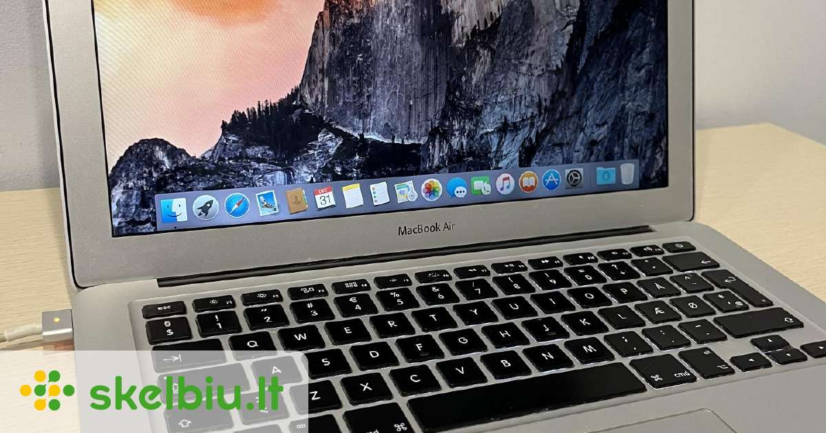 apple macbook air 13 2015 skelbimai - Skelbiu.lt
