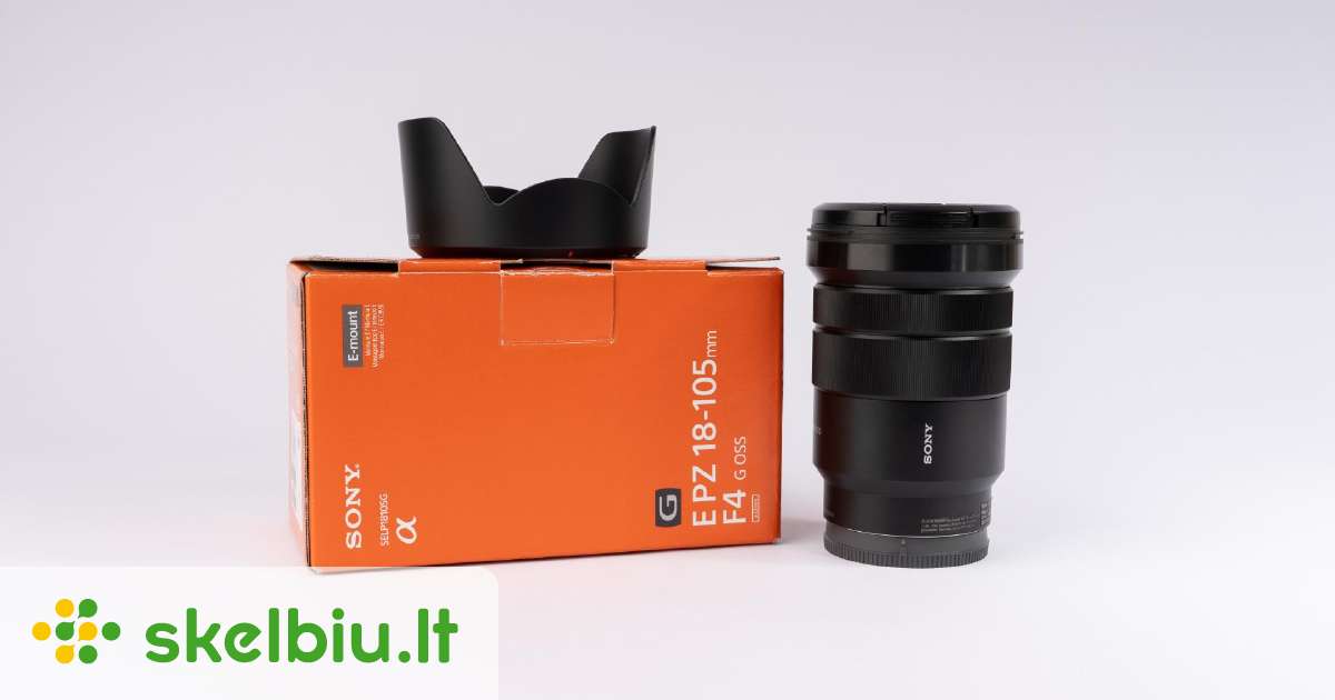 sony 18 105 skelbimai - Skelbiu.lt