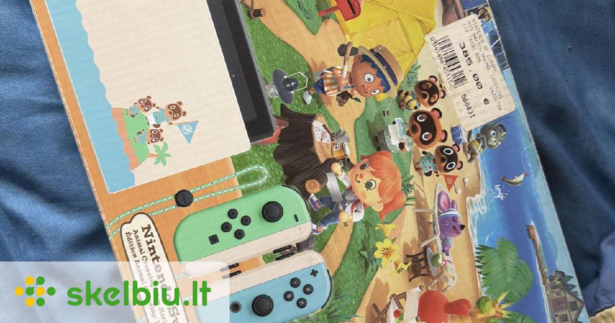 nintendo switch animal crossing skelbimai - Skelbiu.lt