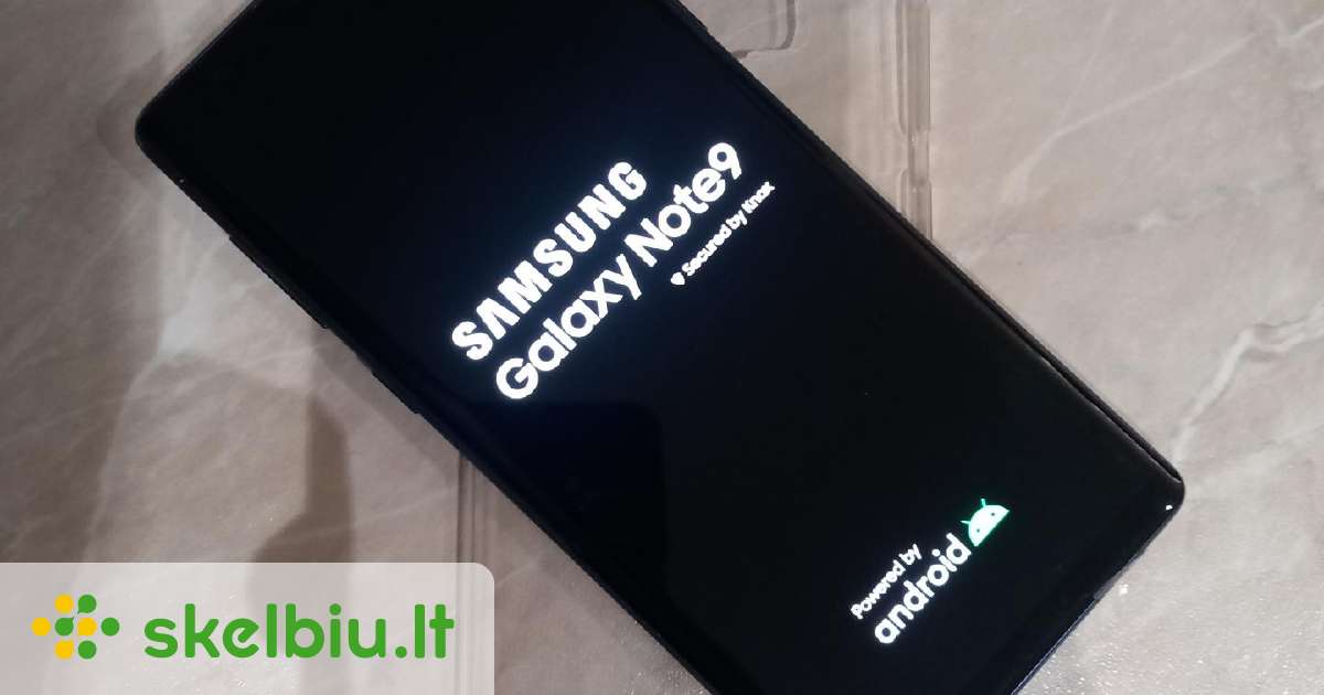 Galaxy Note 9 galaxy serija (išmanieji) - Skelbiu.lt