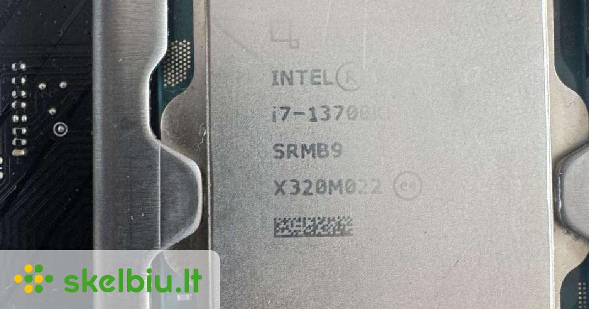 intel core i7 13700 skelbimai - Skelbiu.lt