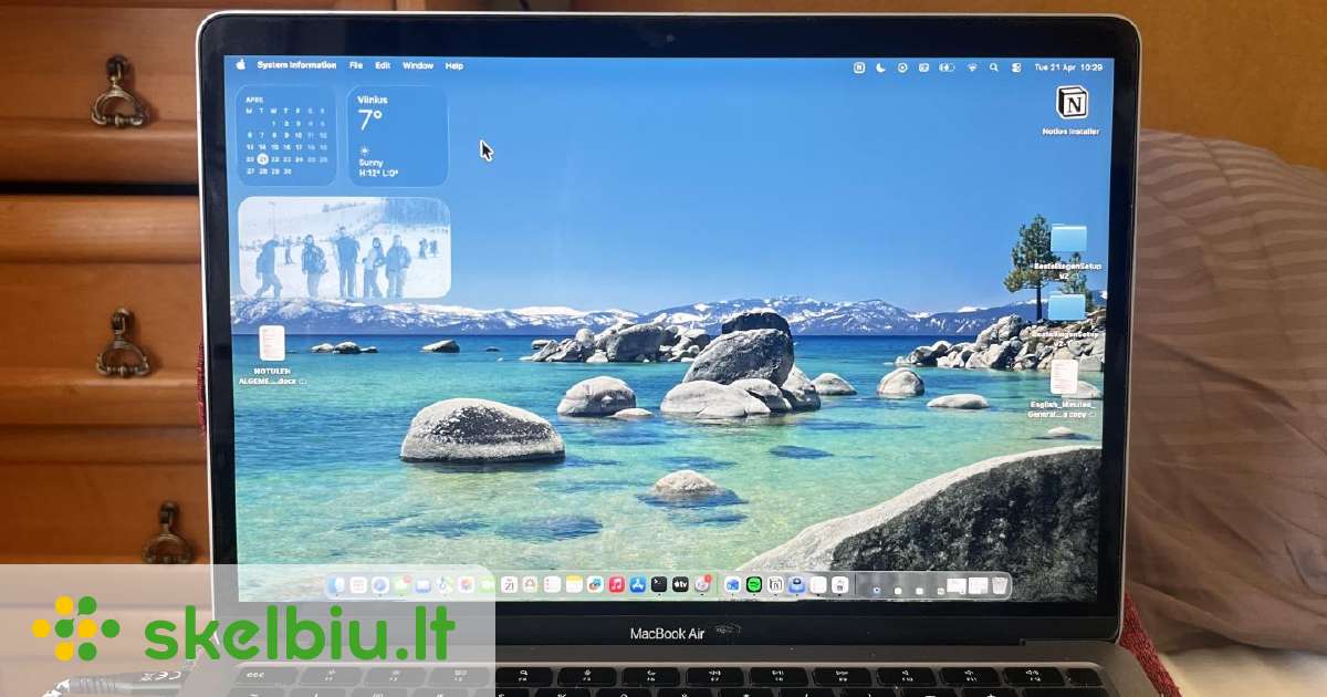 macbook air m1 16gb skelbimai - Skelbiu.lt