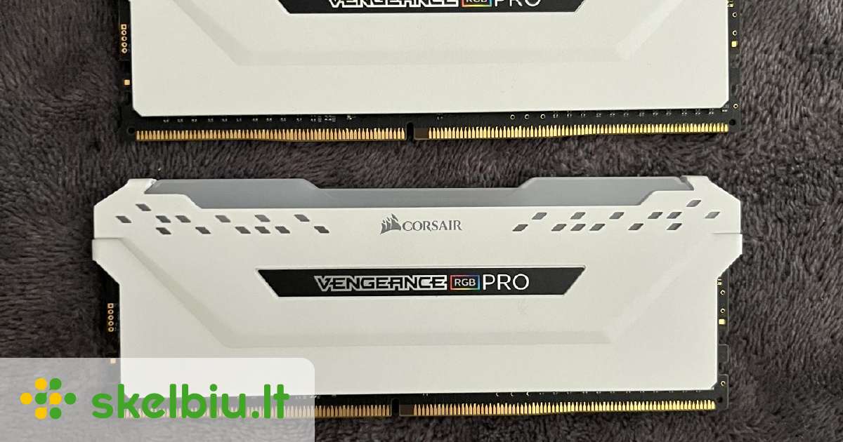 corsair vengeance rgb pro ddr4 skelbimai - Skelbiu.lt