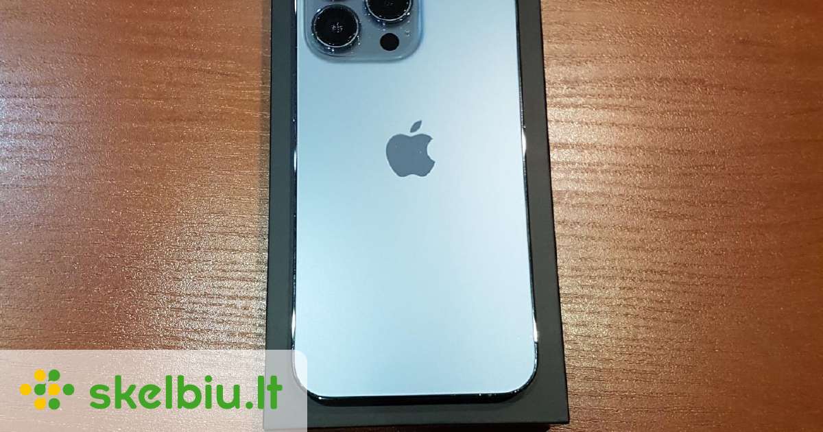 iphone 13 pro sierra blue skelbimai - Skelbiu.lt