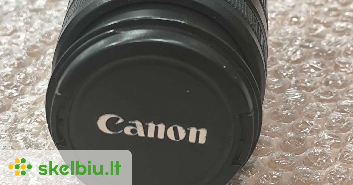 canon ef s 55 250mm skelbimai - Skelbiu.lt