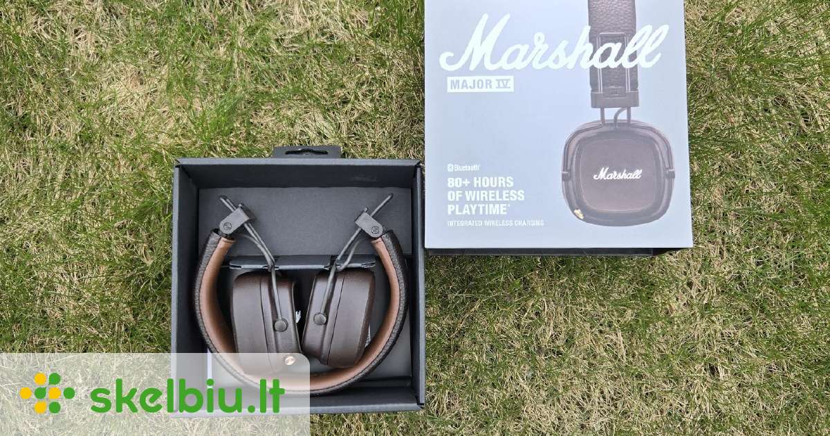 marshall major iv skelbimai - Skelbiu.lt